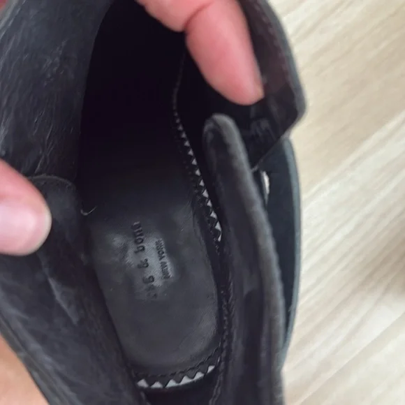 Rag & Bone Black Leather Ankle Booties - Picture 8 of 8